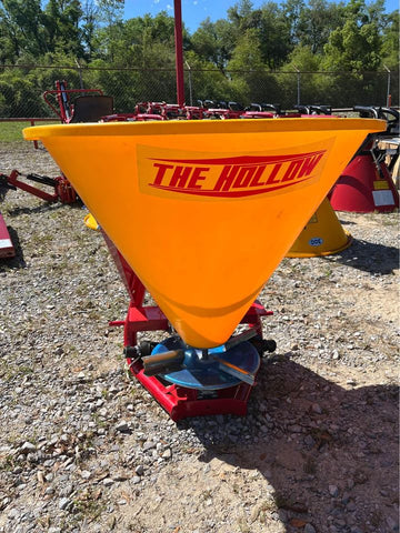 NEW THE HOLLOW POLY FERTIZER SPREADER WITH STAINLESS STEEL SPINNER