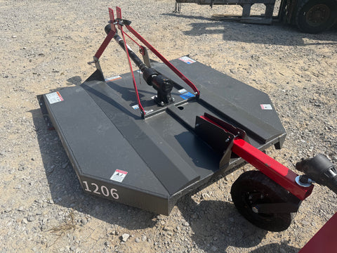 6FT. IRON CRAFT 1206 TYM ROTARY CUTTER