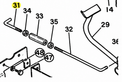 SFCR-2246 CLUTCH ROD END (#31)