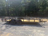 77x18 PIPE TOP UTILITY TRAILER
