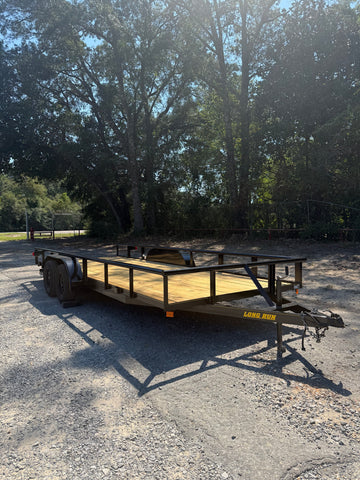 77 X 20 PIPE TOP UTILITY TRAILER