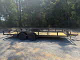 77 X 20 PIPE TOP UTILITY TRAILER