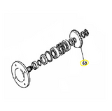 SFSG-1457 STUB AXLE SIDE GEAR