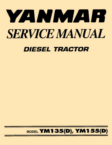 YM135D / YM155D SERVICE MANUAL