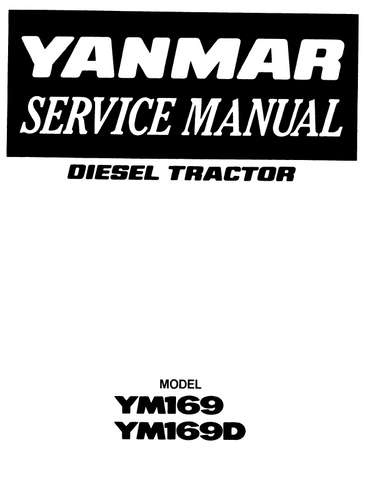 YM169 / YM169D OPERATIONS MANUAL