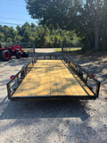 77 X 20 PIPE TOP UTILITY TRAILER