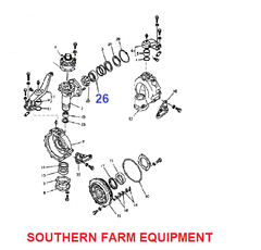 SF-6209-2RS  BEARING,FRONT AXLE  4X4
