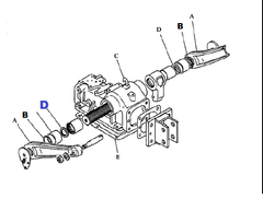 SFSS-4170  SEAL, SPLINED ROCK SHAFT