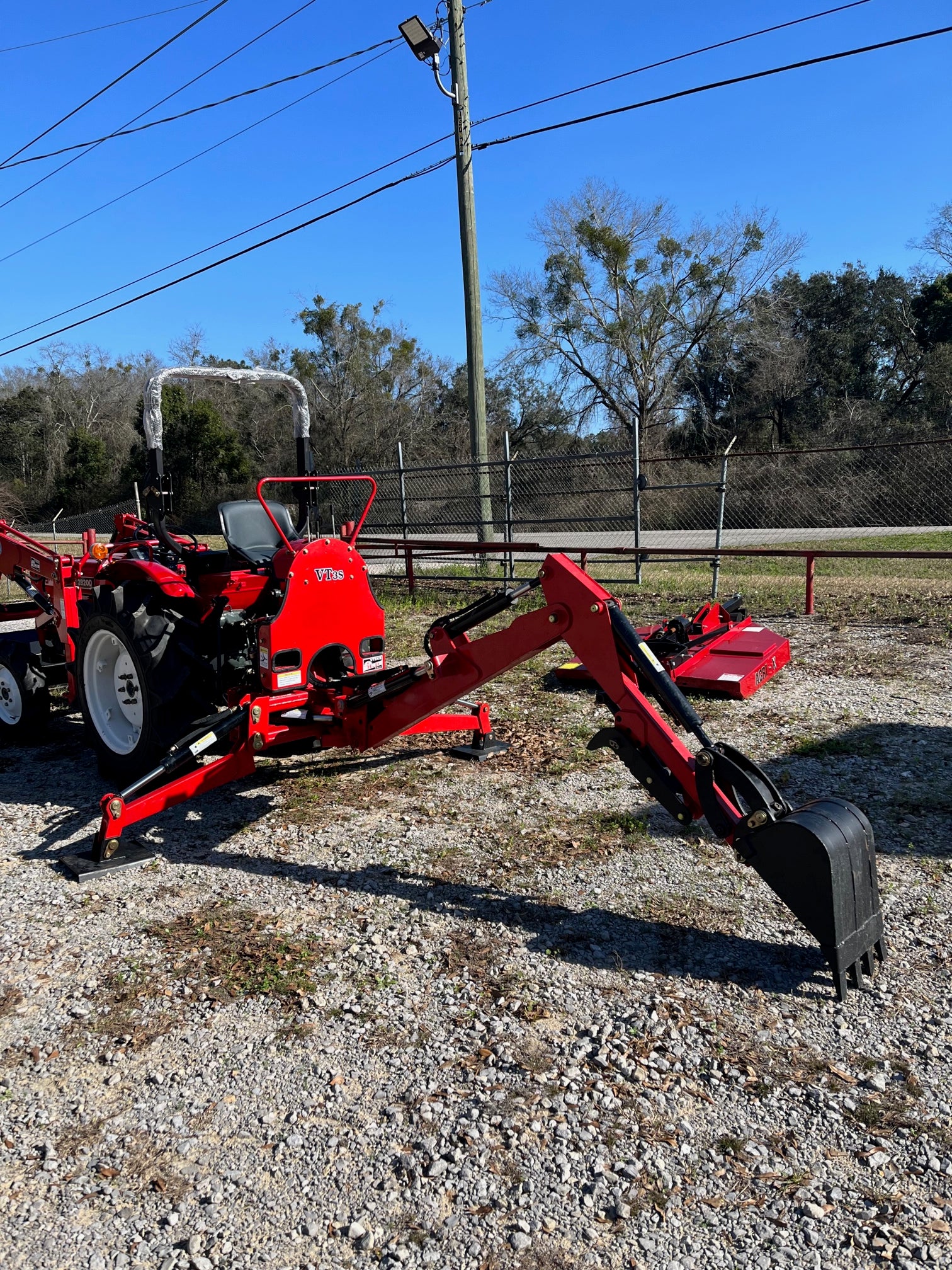 VTEK VT3S (3POINT HITCH) BACKHOE 7FT. DIGGING DEPTH SOUTHERN FARM